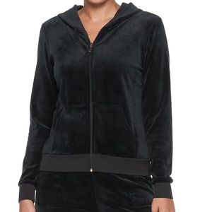 Juicy Couture Ultrasoft Graphic Velour Jacket